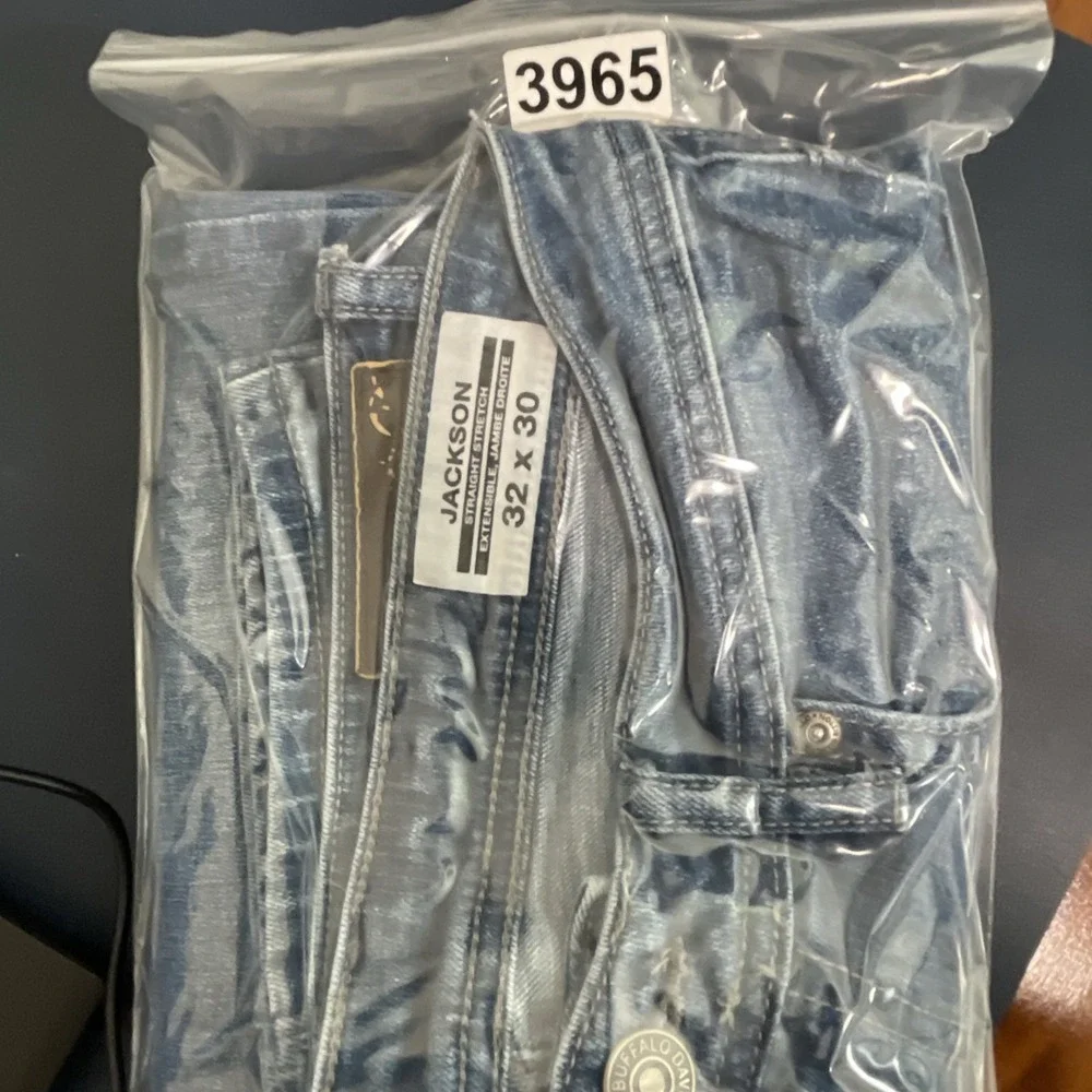 Buffalo David Bitton Jackson Jeans Denim Pants Straight Stretch Men 32x29 Cowboy